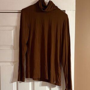 Calvin Klein Rich Brown Turtleneck Sweater